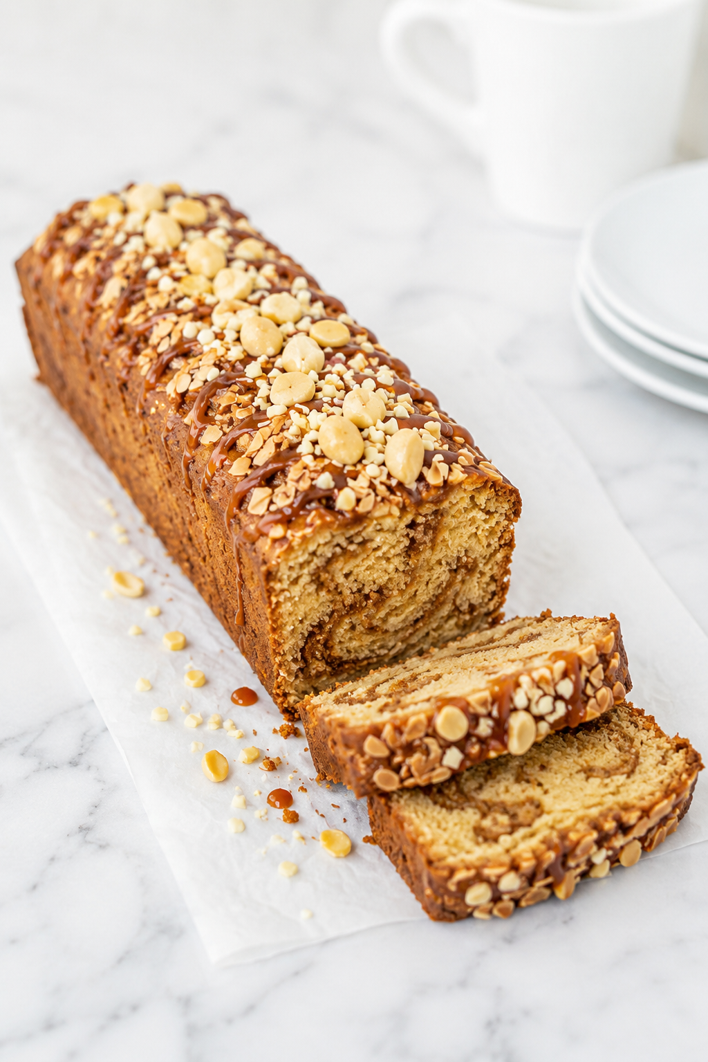 Miso Salted Caramel Macadamia Cake (Einfach so)